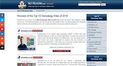 Desktop Screenshot of genealogy-websites.no1reviews.com