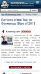 Mobile Screenshot of genealogy-websites.no1reviews.com