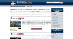 Desktop Screenshot of foreclosure-listings-websites.no1reviews.com