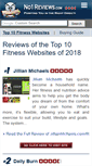 Mobile Screenshot of fitness-websites.no1reviews.com