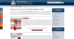 Desktop Screenshot of latin-dating-websites.no1reviews.com