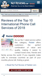 Mobile Screenshot of international-call-services.no1reviews.com