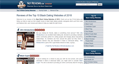 Desktop Screenshot of black-dating-websites.no1reviews.com