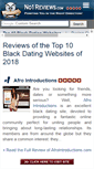 Mobile Screenshot of black-dating-websites.no1reviews.com