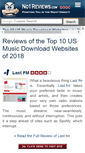 Mobile Screenshot of music-download-websites.no1reviews.com